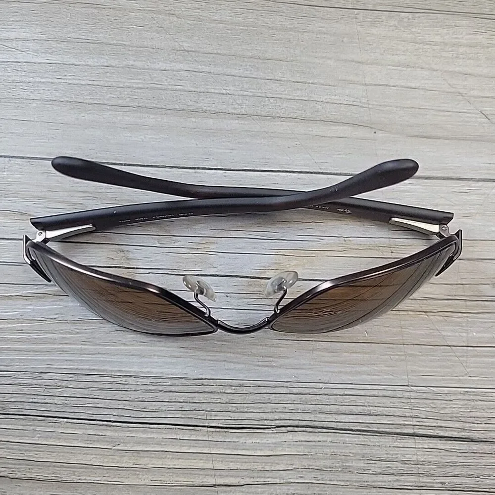 Ray Ban RB3189 012/3H Sunglasses Leather II 58-16 FRAMES‎ ONLY Italy Glasses
